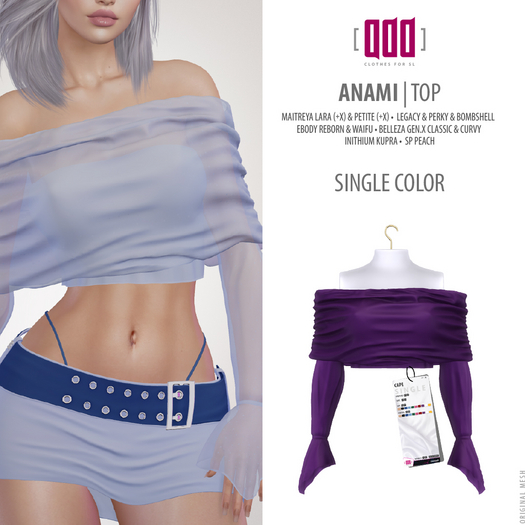 [ADD] Anami Top - Violet