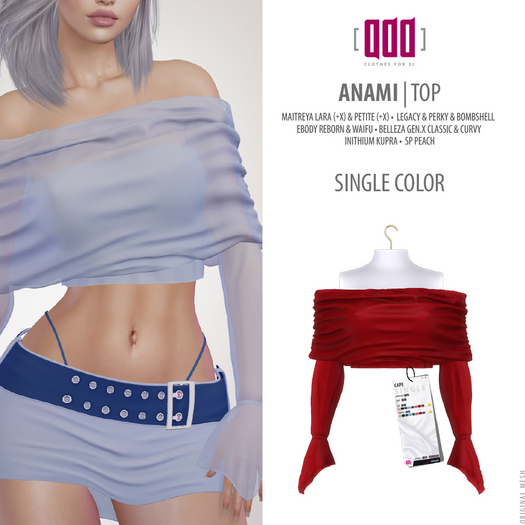 [ADD] Anami Top - Red