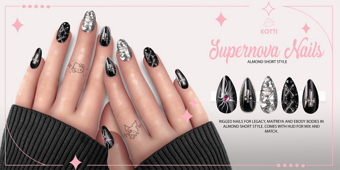 .kotti. Supernova Nails [Touch To Unpack]~