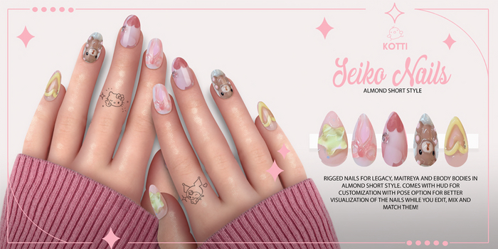.kotti. Seiko Nails [Touch To Unpack]~