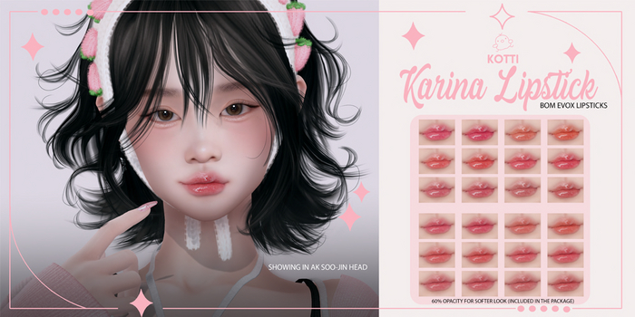 .kotti. Karina Lipstick [Touch To Unpack]~