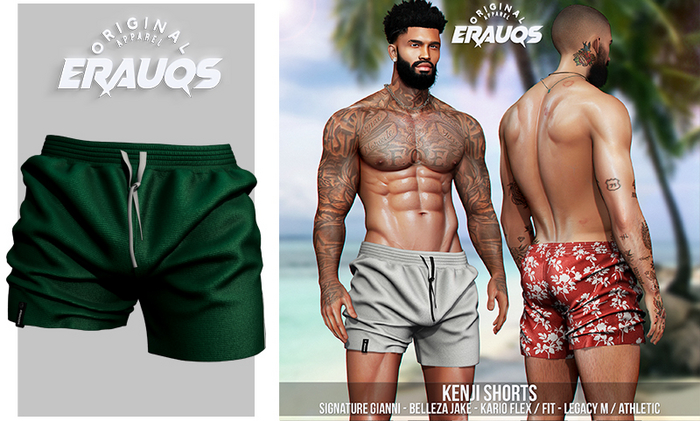 [ ERAUQS ] - Kenji Shorts - 02