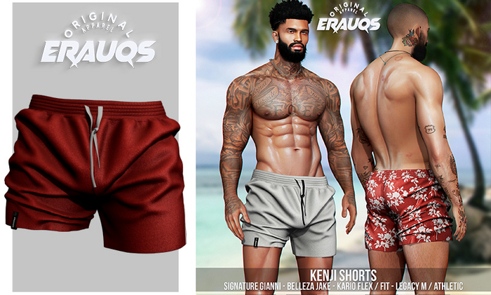 [ ERAUQS ] - Kenji Shorts - 04