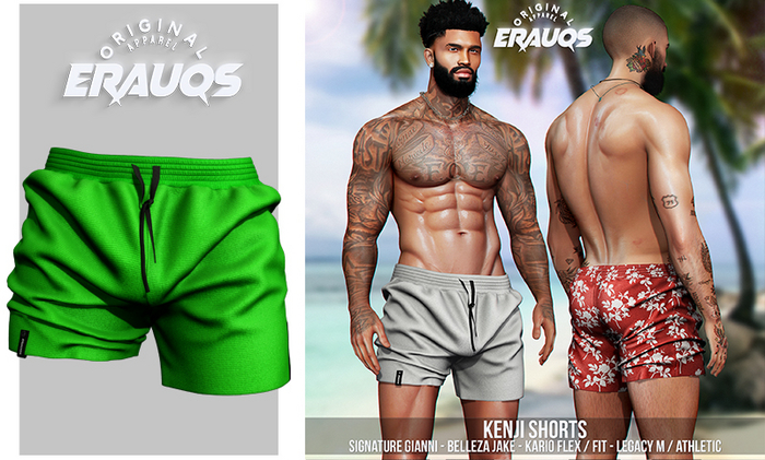 [ ERAUQS ] - Kenji Shorts - 16
