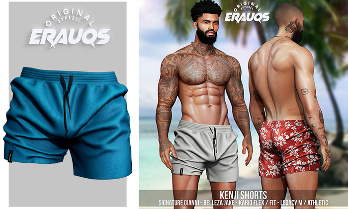 [ ERAUQS ] - Kenji Shorts - 18