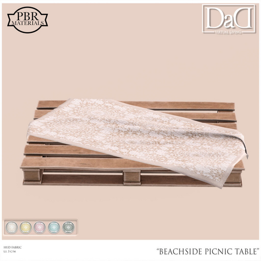 DaD - Beachside Picnic Table - PBR  
