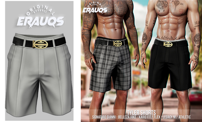 [ ERAUQS ] - Tyler Shorts - 10