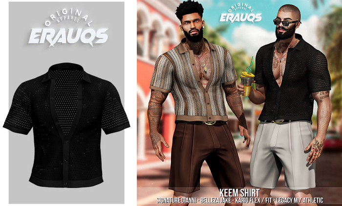 [ ERAUQS ] - Keem Shirt - 05