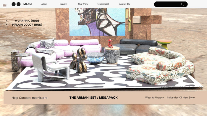 Marni - "THE ARMANI SET " / MEGAPACK 