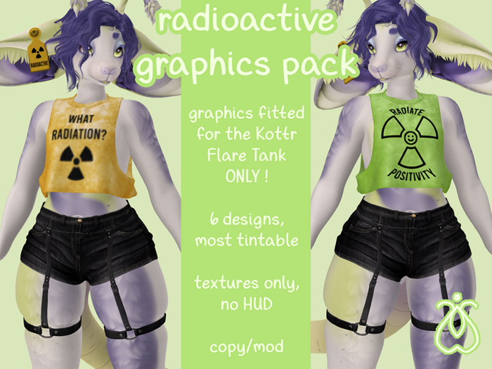 mothly. radioactive graphics pack