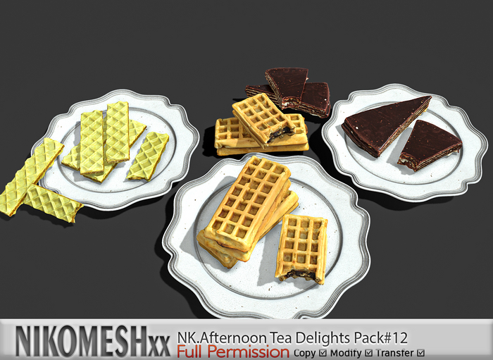 ::NIKOMESH::Full Permission NK.Afternoon Tea Delights Pack#12
