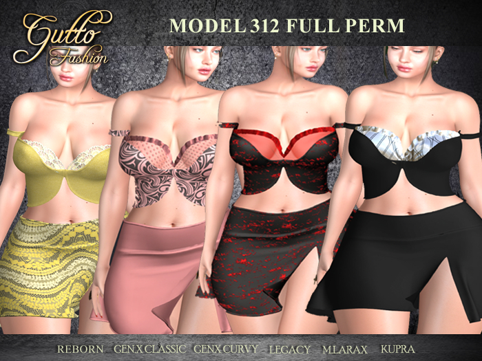 !GUTTO! MODEL 312 FULL PERM