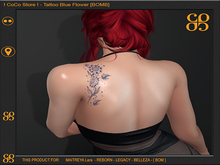 ! CoCo Store ! - Tattoo Blue Flower [BOM]