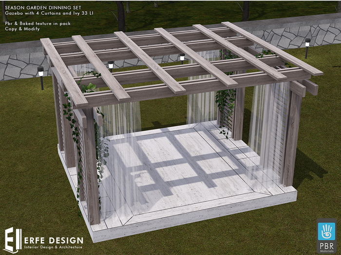 Season Gazebo PBR & NonPBR [Erfe Design] *