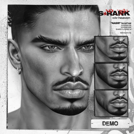 *DEMO* S-RANK "NASIR" FACIAL HAIR