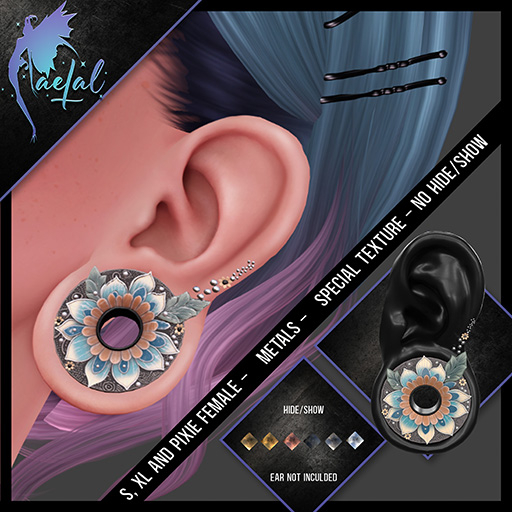 FaeTal - Ear 47 - Swallow S, XL & Pixie  Female
