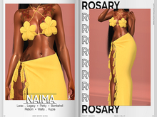 Rosary. Naima . Yellow