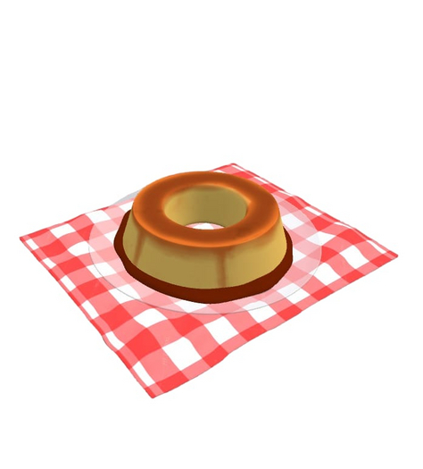 Caramel pudding
