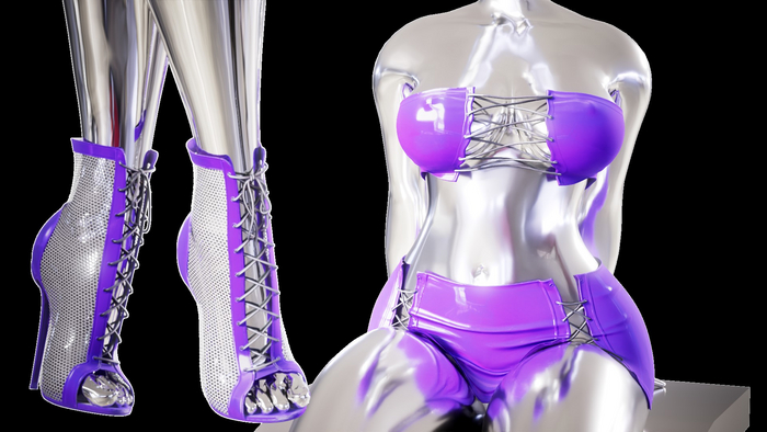 Zova Purple Set