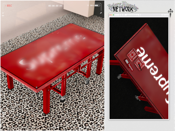 GMN. Sup Kit - Table - Red