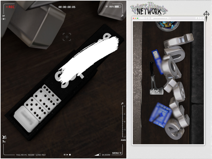 GMN. Sup - Dominoes - Black 