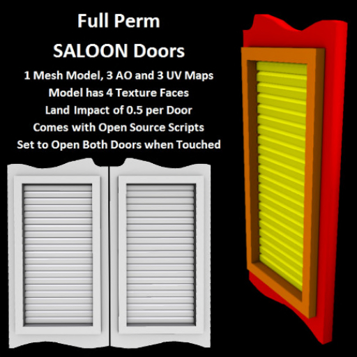 Full Perm SALOON Doors