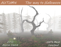 PS - AUTUMN - The way to halloween 26x14