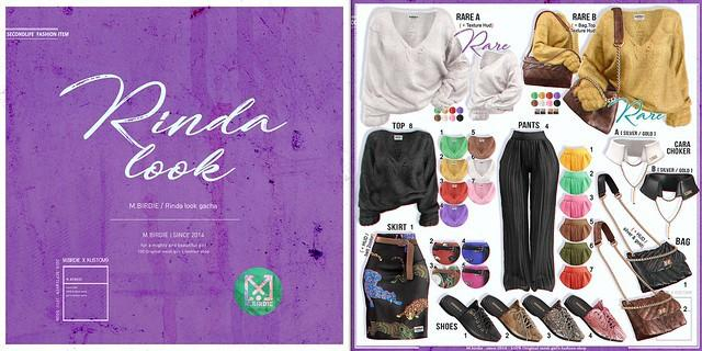 `M.BIRDIE / Rinda look.MAITREYA RARE