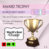 [EPIC Award] World's Best Daddy (Packed)