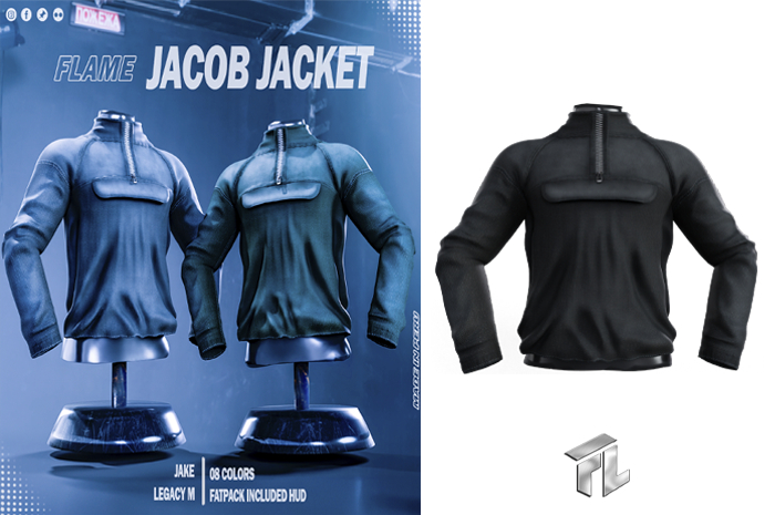 Flame Jacob Jacket Dark