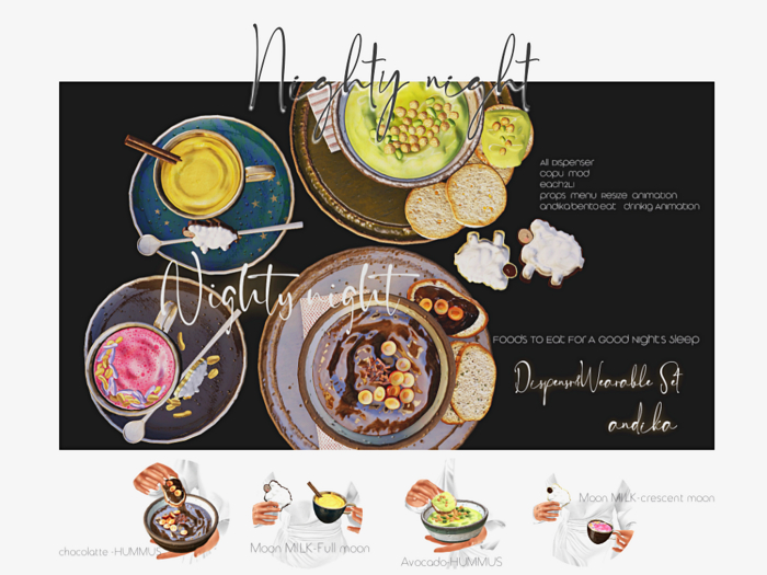 **Wear**andika{Nighty night}Dispensr&Wearable Set