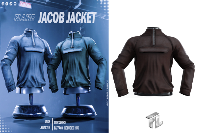 Flame Jacob Jacket Wine