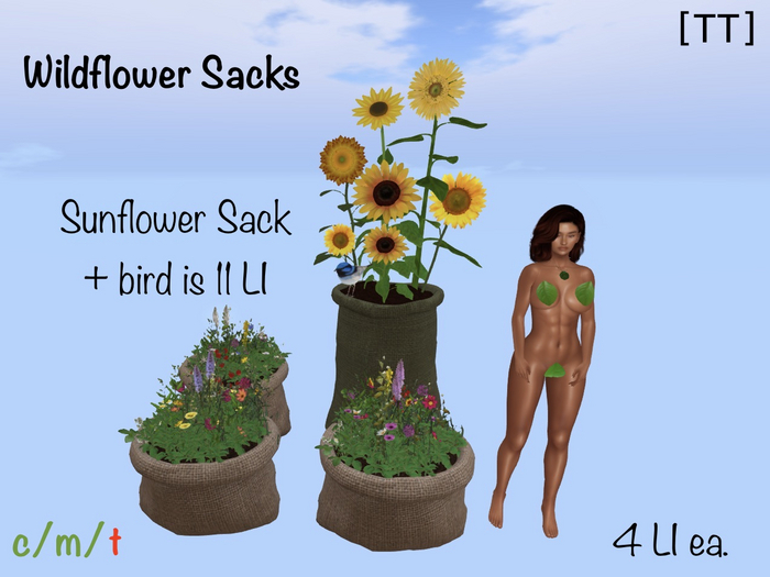 [TT] Wildflower Sacks