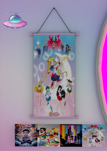 Sailor wall scroll
