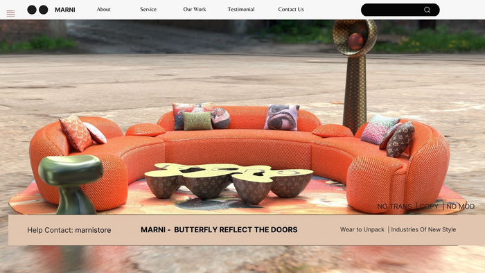 Marni - Butterfly Reflect the Doors / MEGAPACK