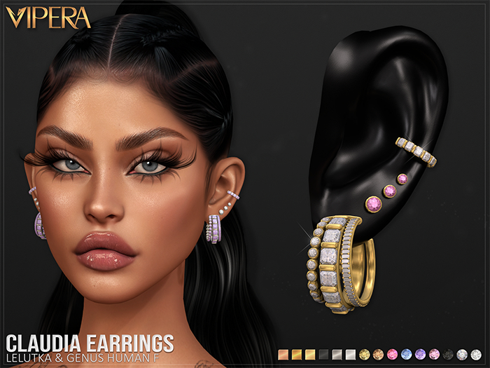 [VIPERA] Claudia Earrings