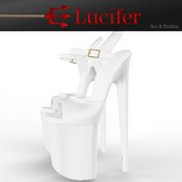 White Hush Heels Kupra