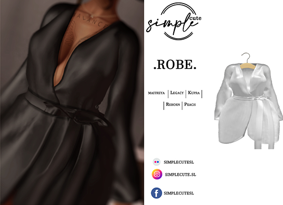 [simpleCUTE]  Robe - White //ADD ME//