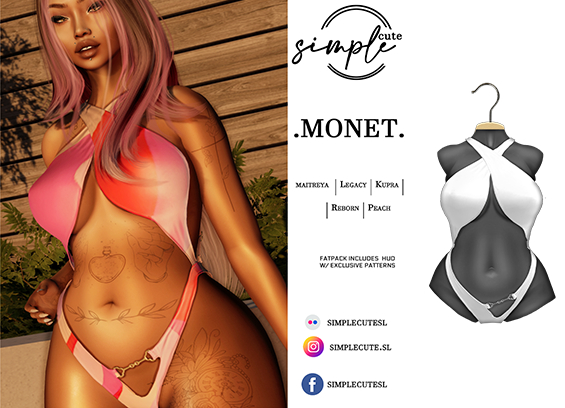 [simpleCUTE]  Monet - White //ADD ME//