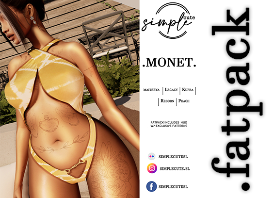 [simpleCUTE]  Monet - Fatpack  //ADD ME//