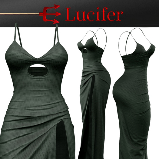 Olive Long Dress Maitreya