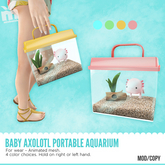 MishMish - Baby Axolotl Portable Aquarium (FATPACK) [Boxed]