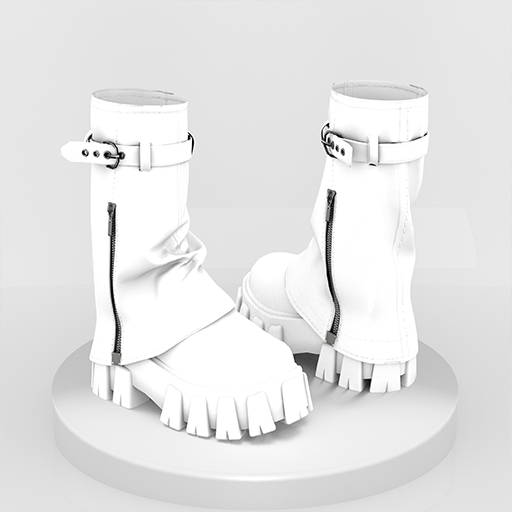 !4AEM - GISELLE BOOTS (WHITE) 