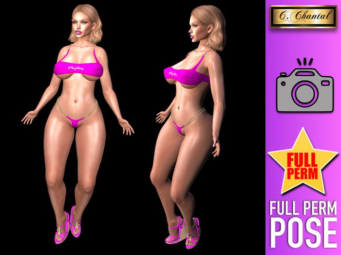 C.CHANTAL Full Perm Pose #FPP-082 Photo Model