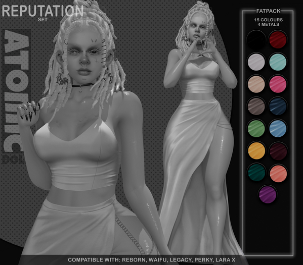 Atomic Doll: Reputation Top & Skirt DEMO