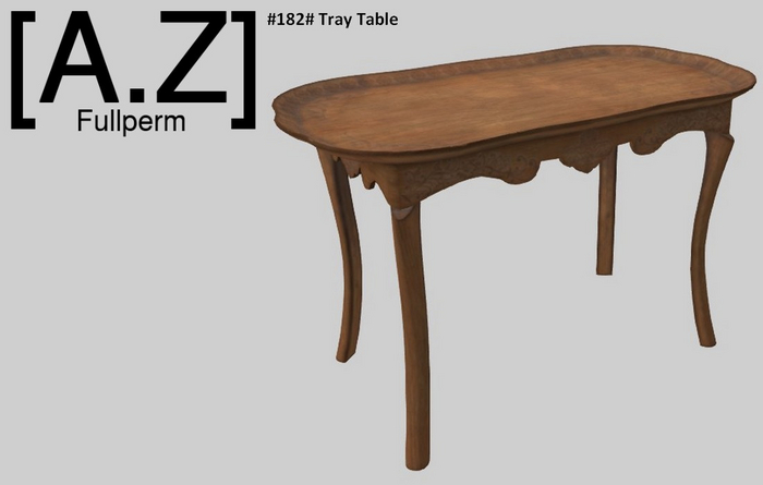 #182# Tray Table #