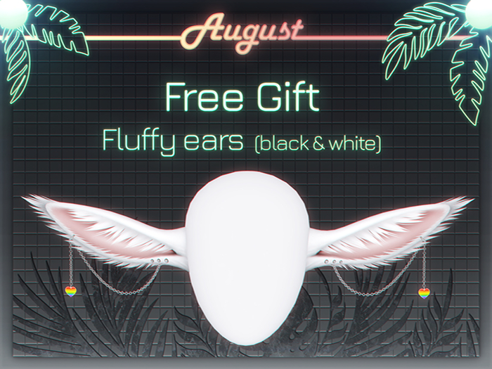 [• AUGUST •] - Fluffy ears (gift)