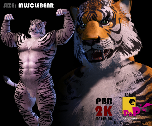 [GENaPOP] Tiger (MuscleBear Size)