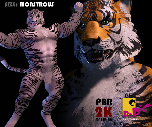[GENaPOP] Tiger (Monstrous Size)