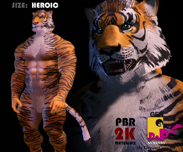 [GENaPOP] Tiger (Heroic Size)